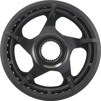 Zdjęcie produktu dla Tarcza łańcuchowa do roweru elektrycznego Bosch Gen4/Gen5 Samox, 42Z, czarna, montaż bezpośredni, z łańcuchem.