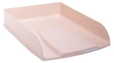 Odkladač, plastový, EXACOMPTA "COMBO Styli Skandi", nude (telová farba)