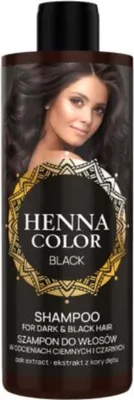 Produktbild von Venita Henna Color Tönungsshampoo "Black" für schwarzes Haar 250ml