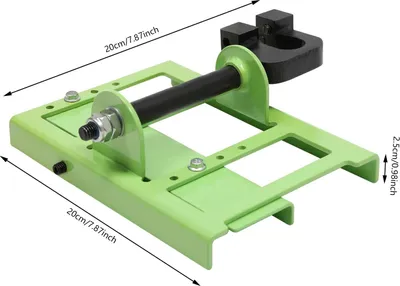 Produktbild von Verstellbares Kettensägen-Sägewerk - Vertikale Schnittführung - 4 Breiten 2,5–8,5 cm - Holz bis 5×15 cm - 3 mm Stahl - Grün