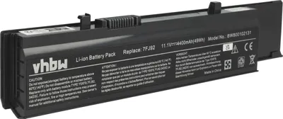 Produktbild von vhbw Akku kompatibel mit Dell Vostro 3400, 3500, 3700 Notebook (4400 mAh, 11,1 V, Li-Ion)