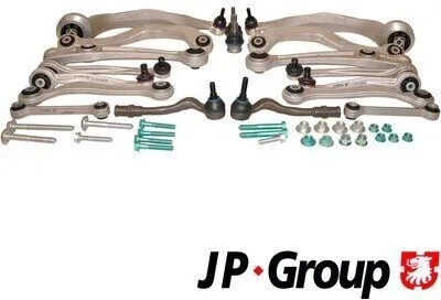 Produktbild von JP GROUP 1140104210 Querlenker Reparatursatz für AUDI A4 Avant (8K5, B8) Vorne Rechts Vorne Links