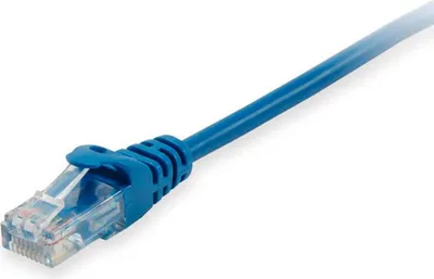 Immagine prodotto di Equip Patchkabel Cat6A      U/UTP 2xRJ45  1.50m    blau LSZH Polybeutel