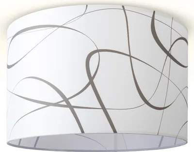 Produktbild von Deckenlampe Wohnzimmer Pendelleuchte Esstisch Lampenschirm Stoff Modern Abstrakt
