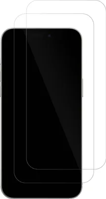 Produktbild von 2x Panzerfolie klar für Apple iPhone 16 Schutzfolie Display Folie
