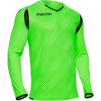 Produktbild von Macron Hercules Tw-Trikot Langarm Herren - Schwarz / Neongrün | Größe: XL