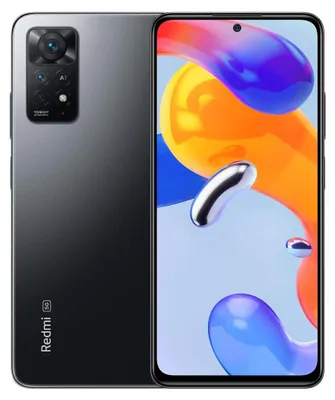 Image de Xiaomi Redmi Note 11 Pro 5G 16,9 cm (6.67") Double SIM hybride Android 11 USB Type-C 6 Go 128 Go 5000 mAh Gris