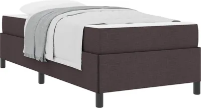 Produktbild von vidaXL Boxspringbett Dunkelbraun 80 x 200 cm Stoff