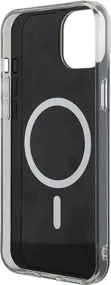 Imagen del producto de Funda rígida multicolor/arcoíris para iPhone 15 Plus / 14 Plus de 6.7 pulgadas, compatible con MagSafe, con diseño iridiscente. Marca: Guess Guhmp15Mhitsk