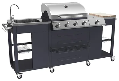 Image de Cuisine d'extérieur TEXAS - 4+1 brûleurs