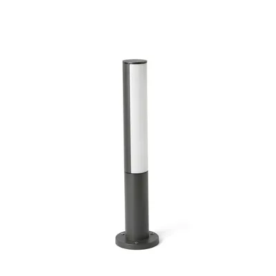 Produktbild von Faro 75522, Außensockel-/Pfostenbeleuchtung, Dunkles Grau, Aluminium, IP54, I, 8 W