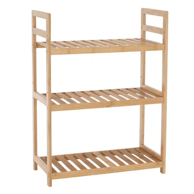 Obrázek produktu pro MOB, třípolicový regál - Andor TYP 1 (přírodní bambus)