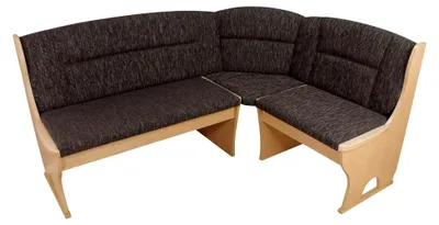 Produktbild von Eckbank 125x165 cm Truheneckbank Buche-Nachbildung/Mocca