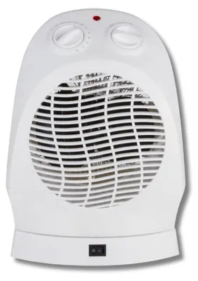 Image de Radiateur soufflant orientable à 2 niveaux de chauffage, 220 V, réglable