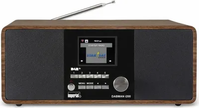 Produktbild von Imperial Dabman i200 DAB+ Internetradio holzoptik