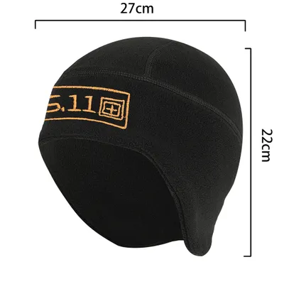 Produktbild von Fahrrad Helm Mütze Radmütze Unterziehmütze Herren/Damen Fahrrad Kappe Sportmütze Laufmütze Bike Warm Cap (511 black)