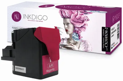 Produktbild von Inkdigo Toner 80C2SM0 für Lexmark CX310dn, CX310n, CX410de, CX410e – Magenta, 2500 Seiten,, KI-generiertes Bild