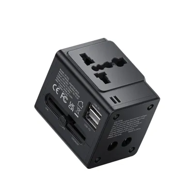 Produktbild von Mcdodo CP-4120 Netzstecker-Adapter Universal Schwarz