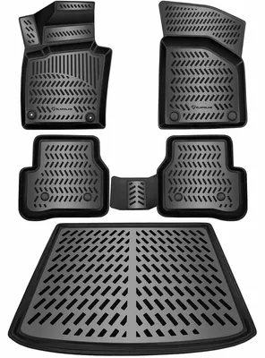 Produktbild von Gummimatten & Kofferraumwanne Set für VW PASSAT B7 2010-2014 Limousine
