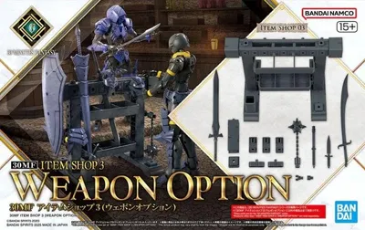 Image de 30Mf – Boutique d'articles 3 (options d'armes) – Kit de modélisme
