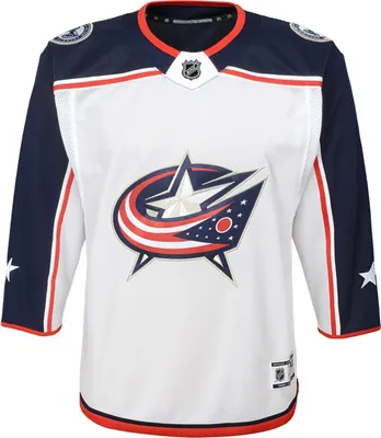 Produktbild von Dětský dres Columbus Blue Jackets NHL Premier White Away Columbus Blue Jackets NHL Premier Auswärtstrikot, weiß, Kindergröße: L/XL