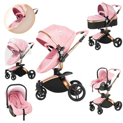 Produktbild von Babywagen - Buggy - Zusammenklappbarer Buggy - Faltbarer Buggy - Zusammenklappbarer Buggy für Neugeborene