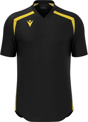 Produktbild von Macron Wyrm Trikot Kurzarm Herren - Schwarz / Gelb  | Größe: 5XL