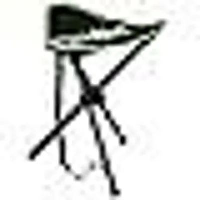 Produktbild von High Colorado Dreibeinhocker schwarz OneSize