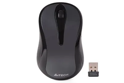 Zdjęcie produktu dla A4Tech G3-280A, Optyczny, RF Wireless, 1000 DPI, Czarny, Szary