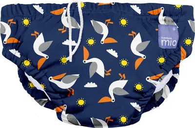 Produktbild von Bambino Mio SWPXL-PEL, Wiederverwendbare Schwimmwindel, Junge/Mädchen, XL, 12 kg, 15 kg, Muster
