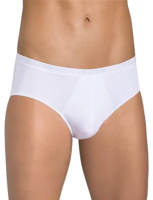 Produktbild von Sloggi Herren Unterhose men Basic Midi , 2-Pack, 8, Weiß