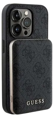 Obrázek produktu pro Guess, pouzdro MagSafe Saffiano 4G pro iPhone 14 Pro Max a powerbanka s kapacitou 5000 mAh, černé