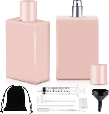 Produktbild von Famanu Parfumzerstäuber Set 2 Stück - 100 ml mit Zubehör