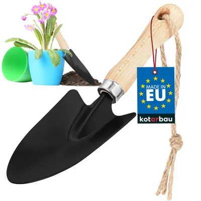 Produktbild von KOTARBAU® Blumenkelle zum An- und Umpflanzen von Blumen aus Stahl Robust