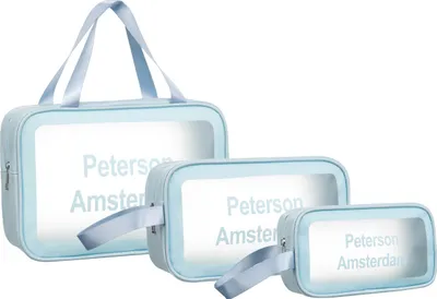 Produktbild von Peterson Set Kosmetiktaschen Cinnamonn azurblau One size