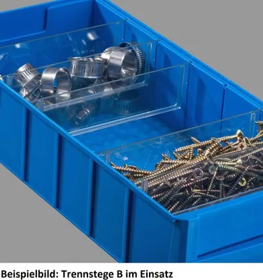 Produktbild von Allit ProfiPlus ShelfBox Divider B 4 Trennstege für Industrieboxen 456591