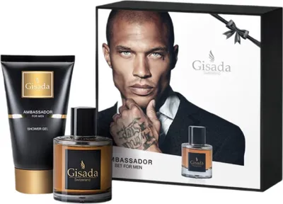 Zdjęcie produktu dla Gisada Ambassador For Men Zestaw Woda perfumowana 50 ml + Żel pod prysznic 100 ml