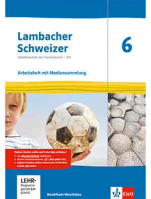 Immagine prodotto di Lambacher Schweizer Mathematik 6 - G9. Arbeitsheft plus Lösungsheft und Lernsoftware Klasse 6. Ausgabe Nordrhein-Westfalen