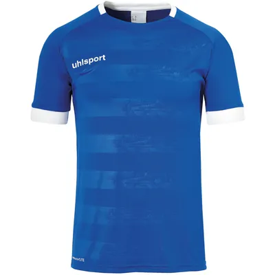 Image de Uhlsport Division 2.0 Maillot Manches Courtes Hommes - Royal / Blanc | Taille: L