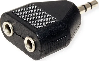 Produktbild von VALUE 3,5mm Adapter (1x ST, 2x BU)