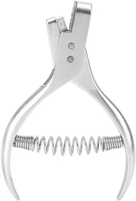Productafbeelding van Handstansgereedschap van staal - Gatklemmen - Voor kleding en naaien - Compact - Lichtgewicht - 94 gram