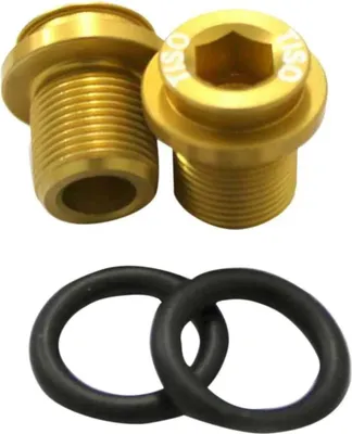 Produktbild von Msc Tiso Issis Bottom Bracket Bolt M15 14 Schraube 2einheiten Gelb  Gelb One Size