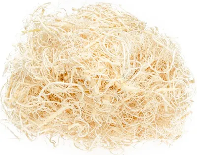 Produktbild von Curly Moos, gebleicht, Gewicht ca. 50g | Deko-Moos