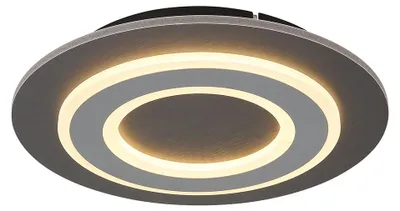 Produktbild von LED Deckenleuchte, Metall, Anthrazit, grau, 3000K, D 32 cm