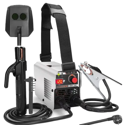 Productafbeelding van Lasapparaat, met MIG- en MMA-functionaliteit, compact en draagbaar ontwerp, MMA-200