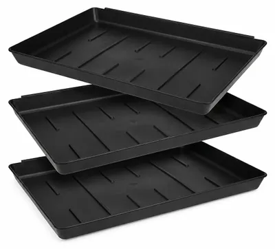 Schoenen-Abtropfschale 3er Set 35x27 cm PP für nasse Schuhe