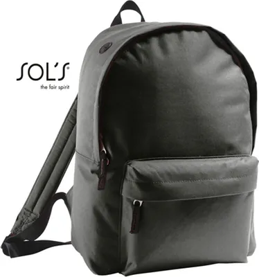 Immagine prodotto di SOLs Bags 70100 | Zaino Rider Backpack | 14 x 28 x 40 cm - Colore: Nero - Dimensioni: 14 x 28 x 40 cm