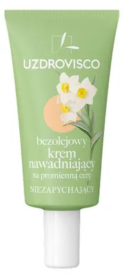 KREM DO TWARZY NAWADNIAJĄCY NA PROMIENNĄ CERĘ 50 ml - UZDROVISCO (BEZOLEJOWA)
