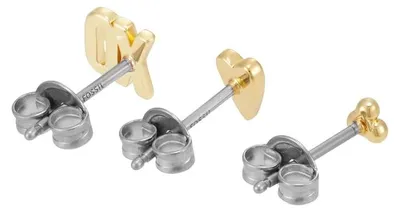 Produktbild von Fossil Damen Jewelry Goldfarbener Messing Ohrring, JA7277SET