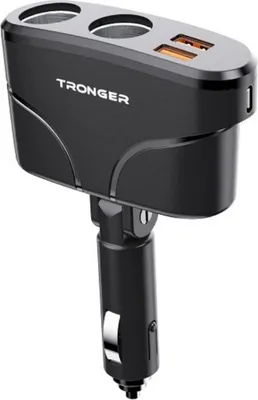 Immagine prodotto di TR-35 Calze per accendisigari PD Ricarica rapida Tipo-C Caricatore doppio USB QC 3.0